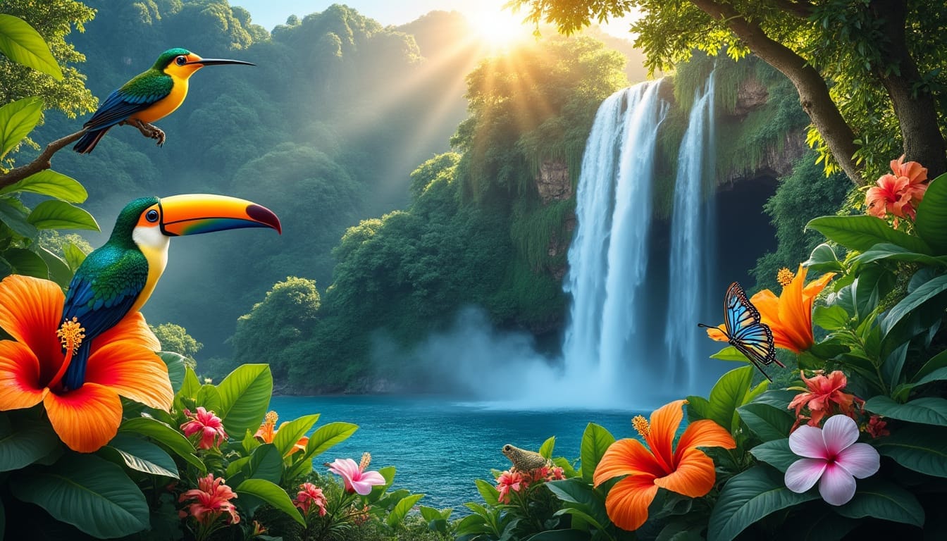 À la découverte de la biodiversité unique des chutes du Carbet