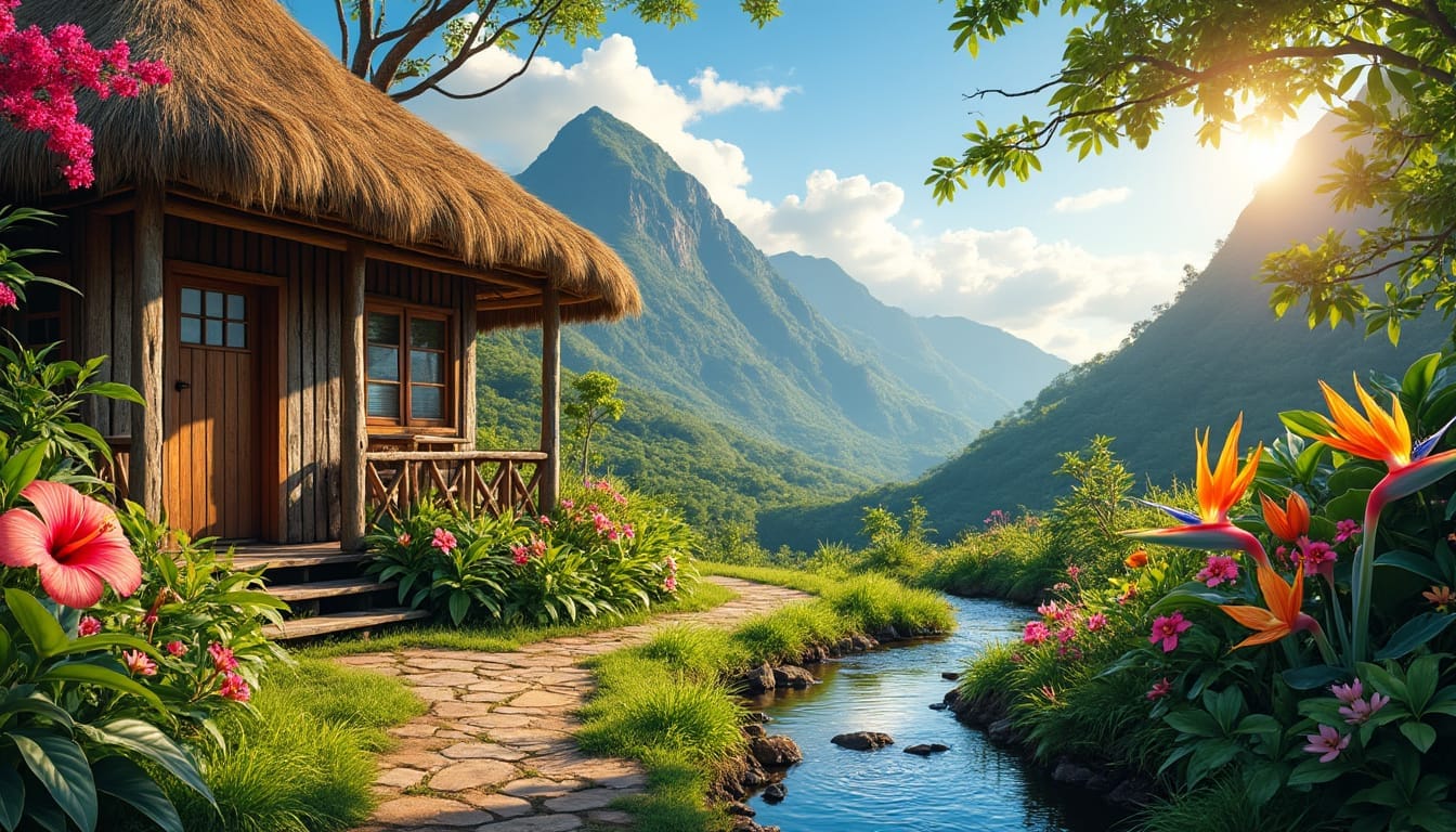 Gîte nature : évasion au cœur des paysages de la Basse-Terre