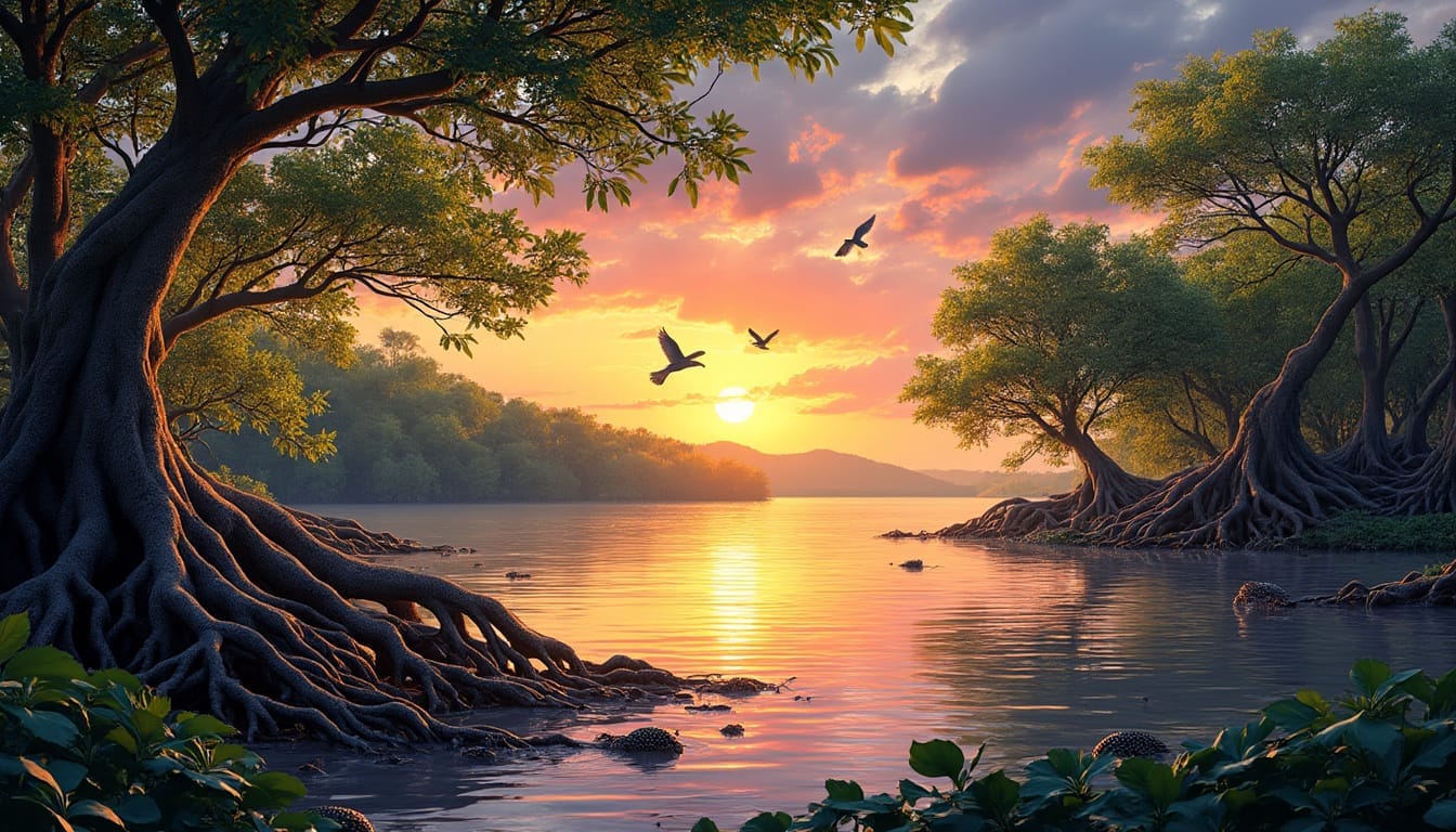 L'écosystème unique des mangroves de Basse-Terre