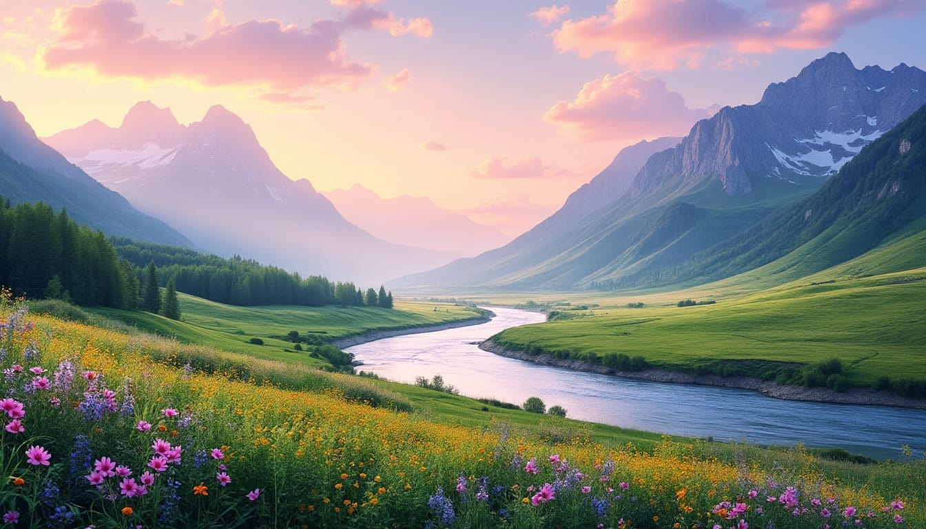 Les paysages enchanteurs de la vallée de Grande Rivière