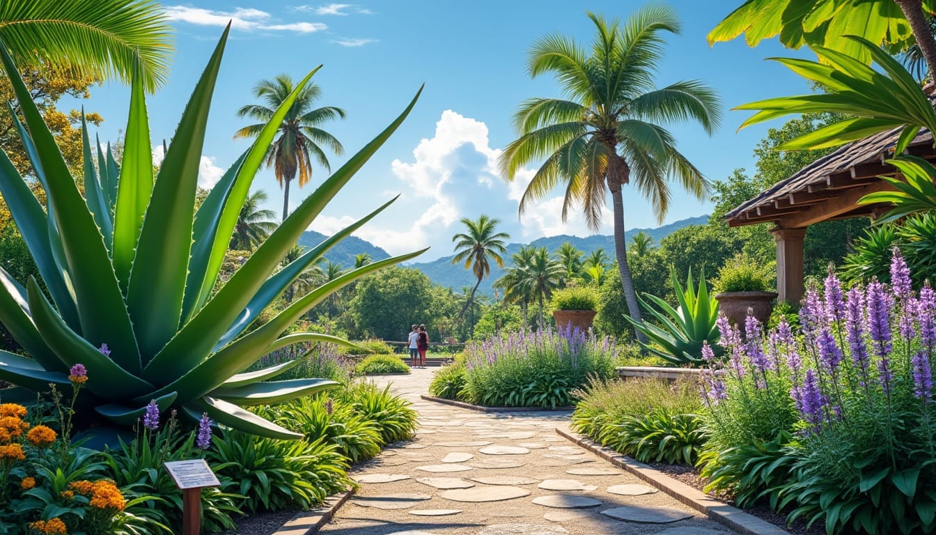 Plantes médicinales des jardins botaniques de la Basse-Terre
